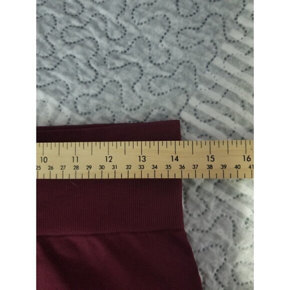 Knix Leggings Burgundy Large Athletic Active - Picture 5 of 6